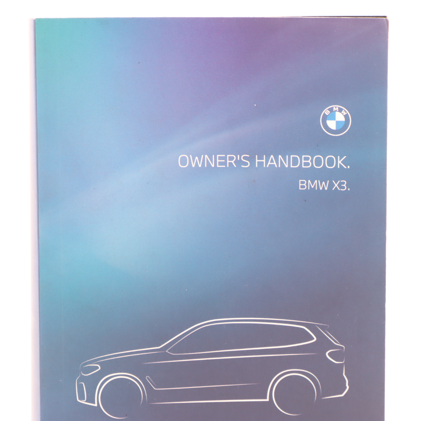 BMW X3 G01 Owner's Manual Handbook Booklet Pouch Case Wallet 5A7DD46