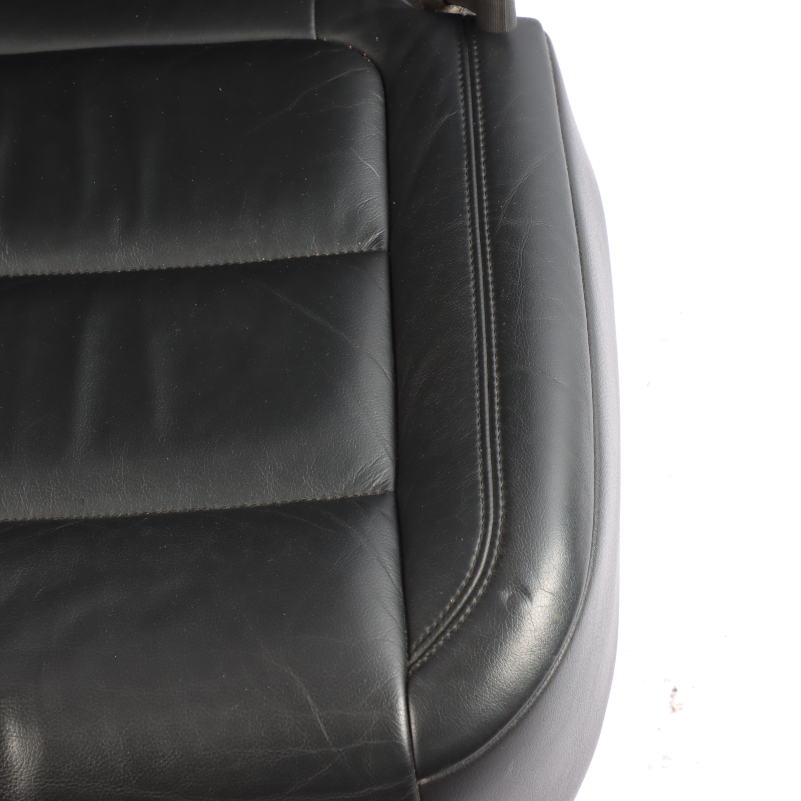 VW Volkswagen Tiguan 5N Seat Rear Left N/S Interior Leather Titan Black