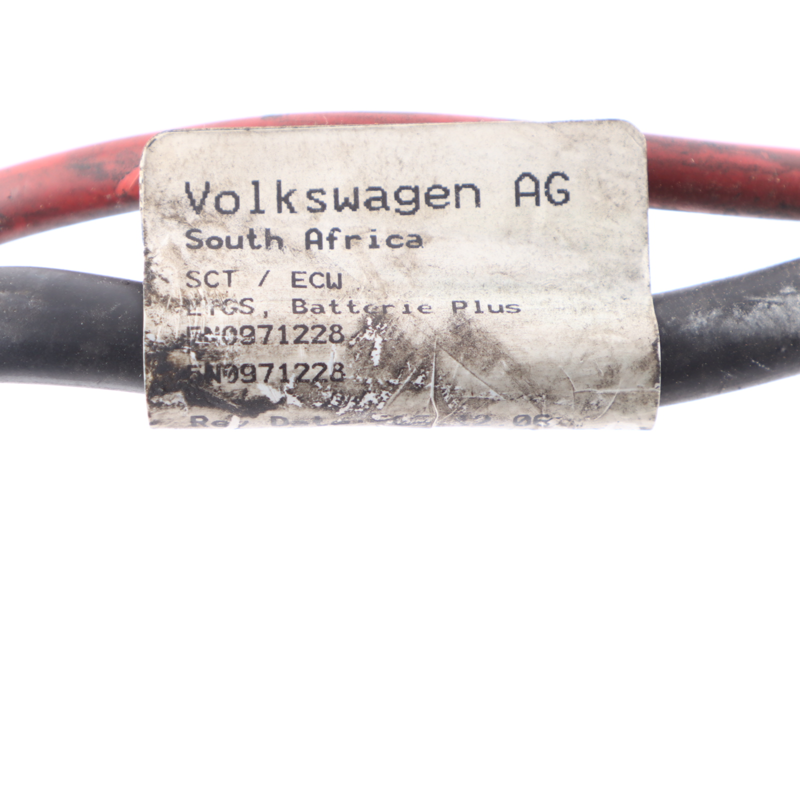 VW Volkswagen Tiguan 5N Positive Battery Terminal Cable Lead Wiring 5N0971228