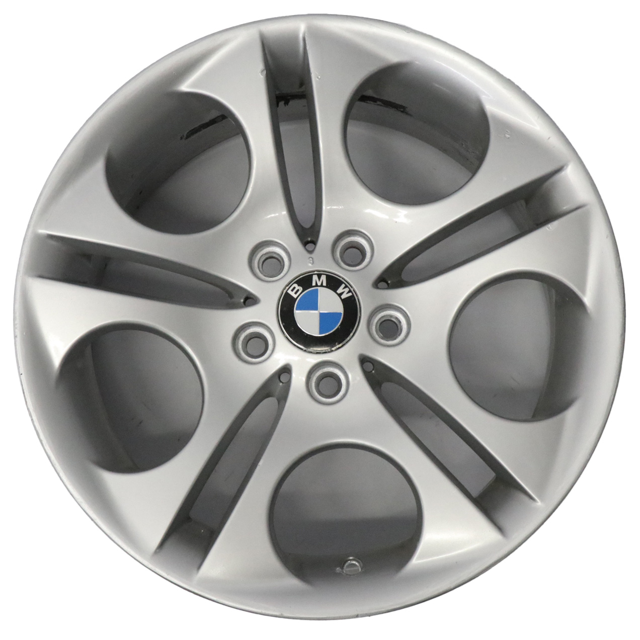 BMW Z4 E85 Front Silver Wheel Alloy Rim 18" Ellipsoid Styling 107 8J ET:47