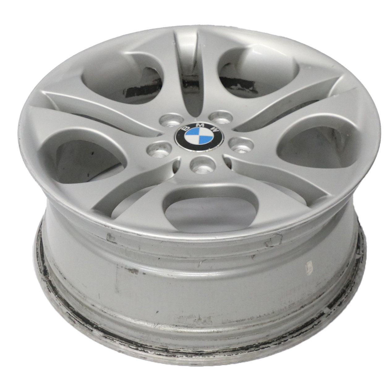 BMW Z4 E85 Front Silver Wheel Alloy Rim 18" Ellipsoid Styling 107 8J ET:47