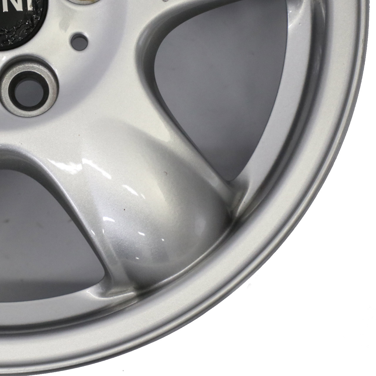 Mini Cooper One R50 R55 R56 Silver Wheel Alloy Rim 15" 5,5J 5-Start Spooler 100