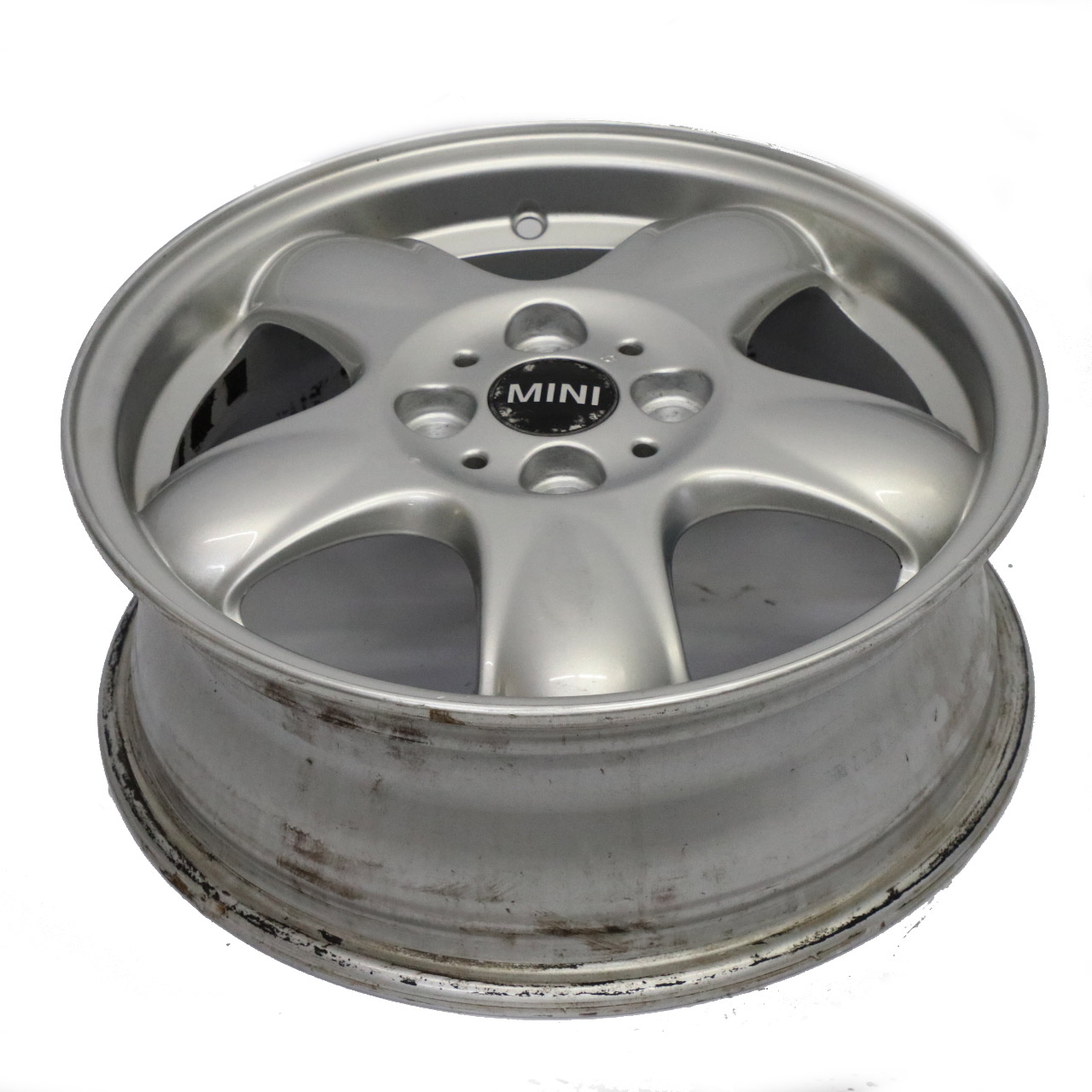 Mini Cooper R50 R56 Silver Wheel Alloy Rim 15" 5,5J  ET:45 5-Start Spooler 100