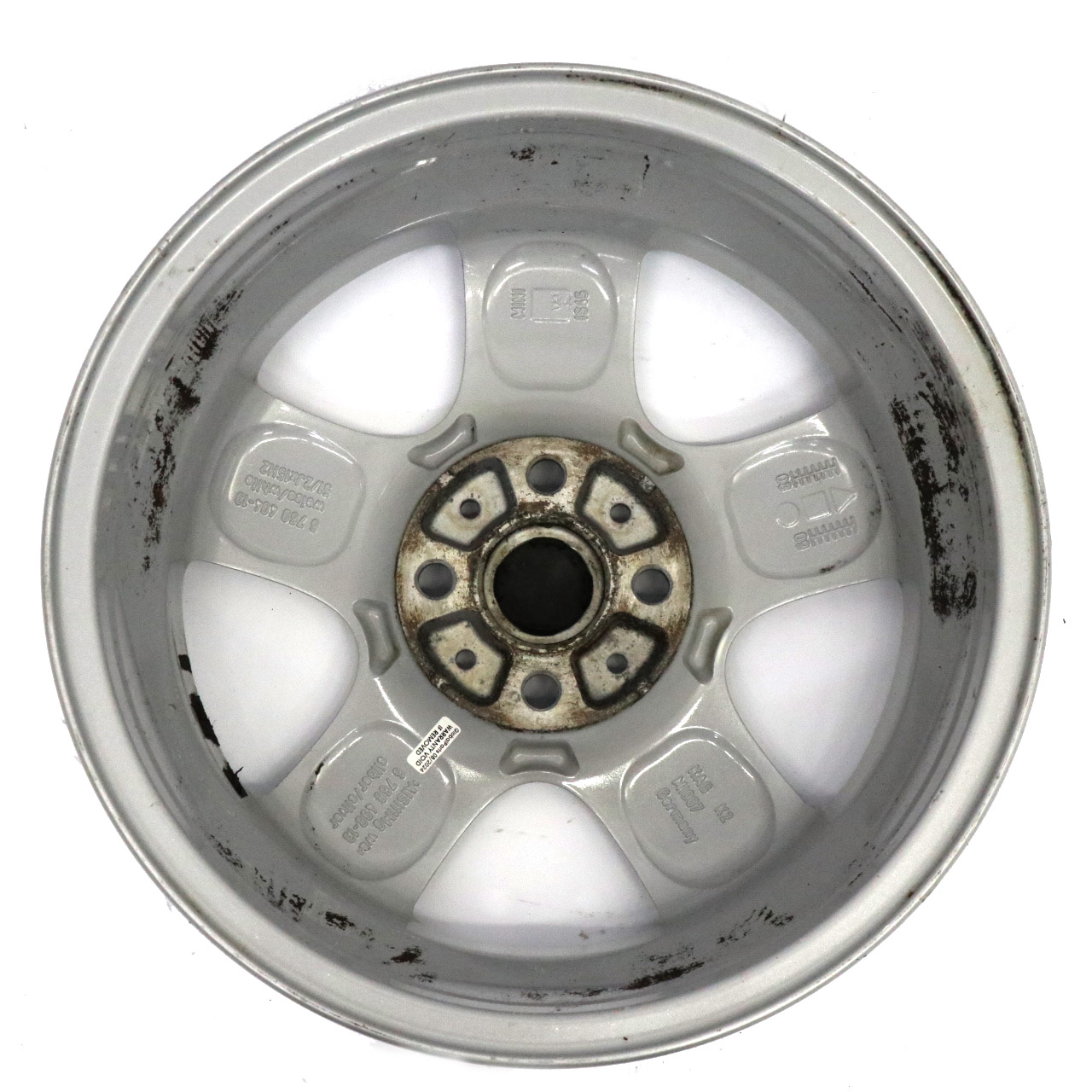 Mini Cooper R50 R56 Silver Wheel Alloy Rim 15" 5,5J  ET:45 5-Start Spooler 100