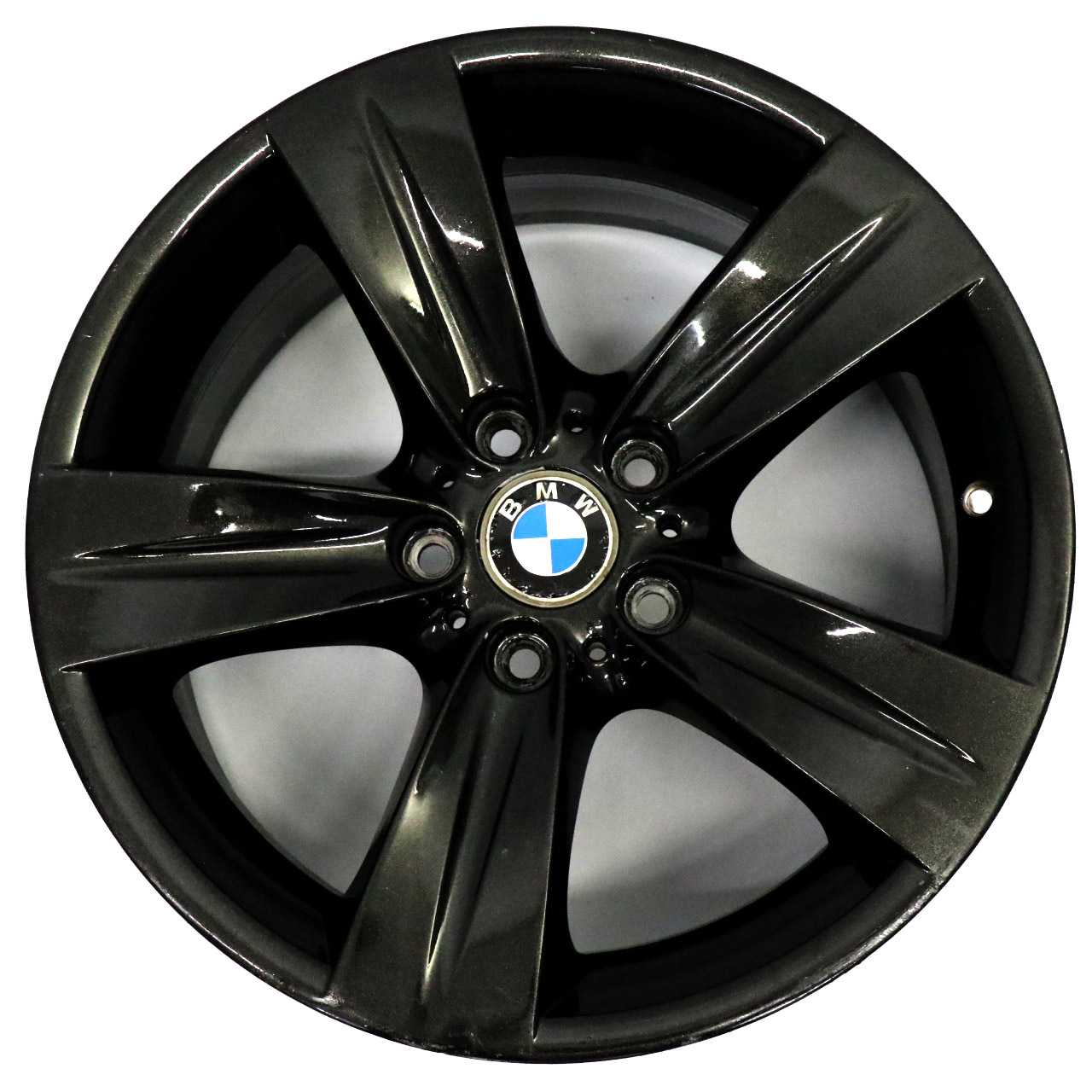 BMW E90 E91 E92 Black Rear Wheel Alloy Rim 18" Star Spoke 189 8,5J ET:37 6768859