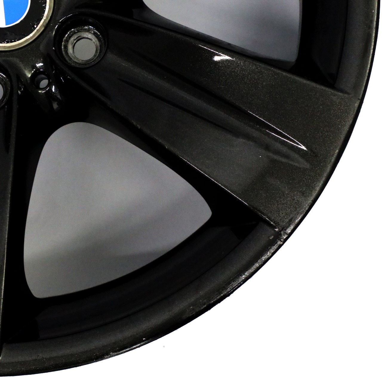 BMW E90 E91 E92 Black Rear Wheel Alloy Rim 18" Star Spoke 189 8,5J ET:37 6768859