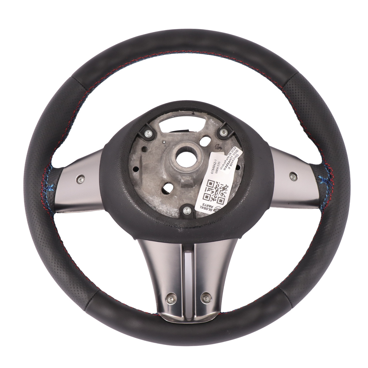 BMW Z4 E85 Roadster NEW Black Leather M-Sport Look Steering Wheel Multifunction