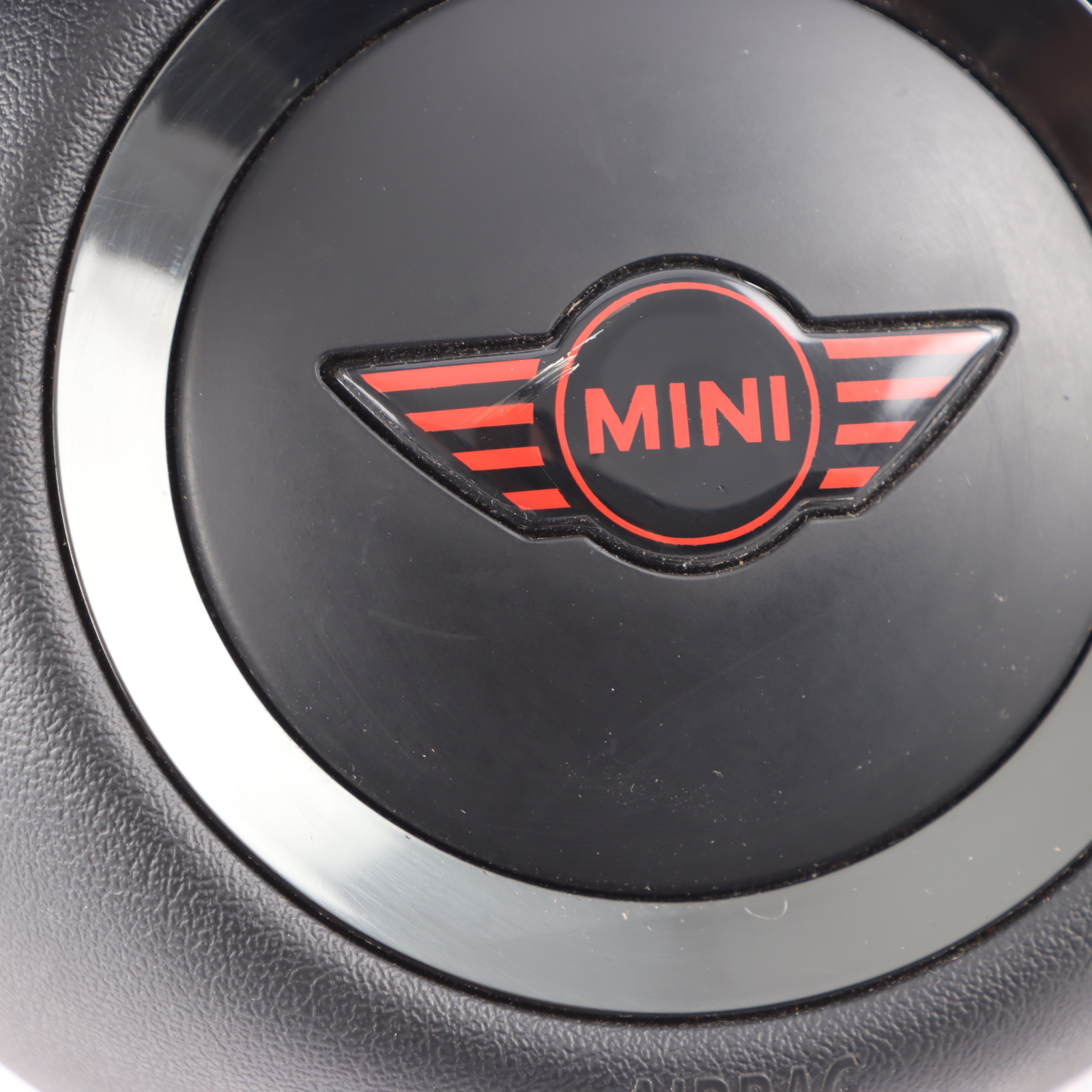 Mini Cooper R55 R56 LCI Steering Wheel Driver's Sports Air Module Black 6791373