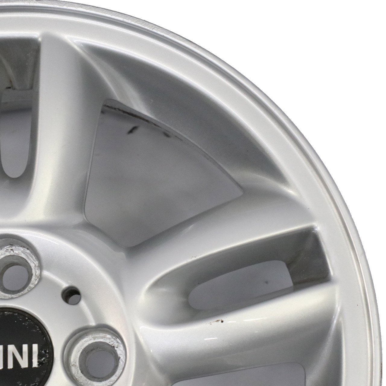 Mini Cooper R55 R56 Silver Wheel Alloy Rim 15" ET:45 5,5J 5-Star Twin Spoke 118