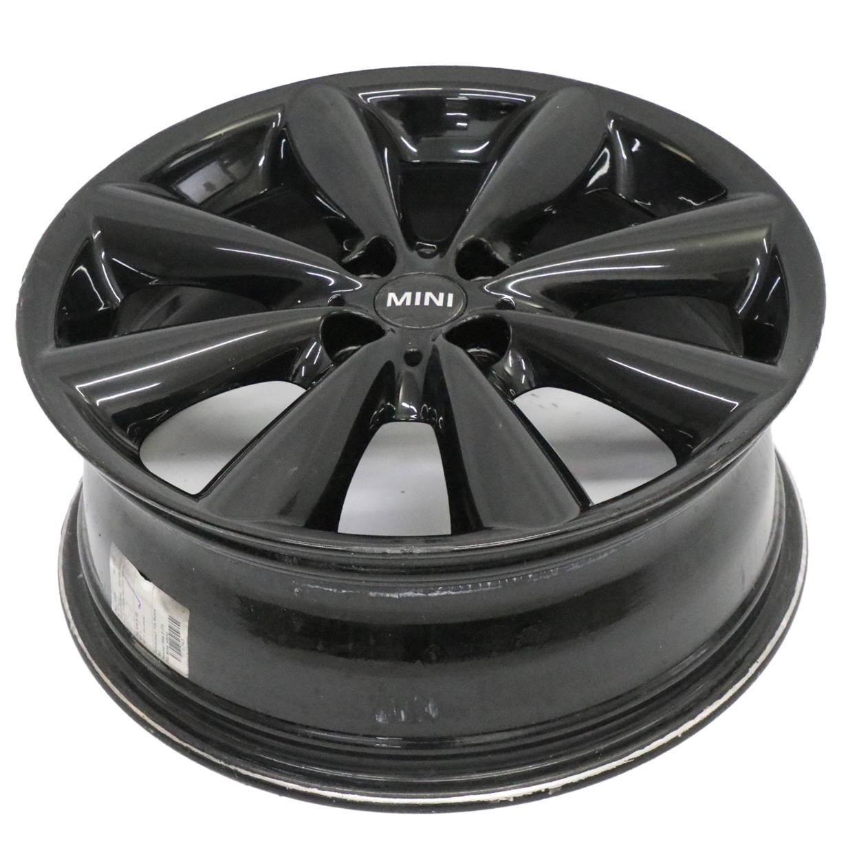 Mini Cooper R55 R56 R57 R58 Black Wheel Alloy Rim 17" 7J ET:48 Conical Spoke