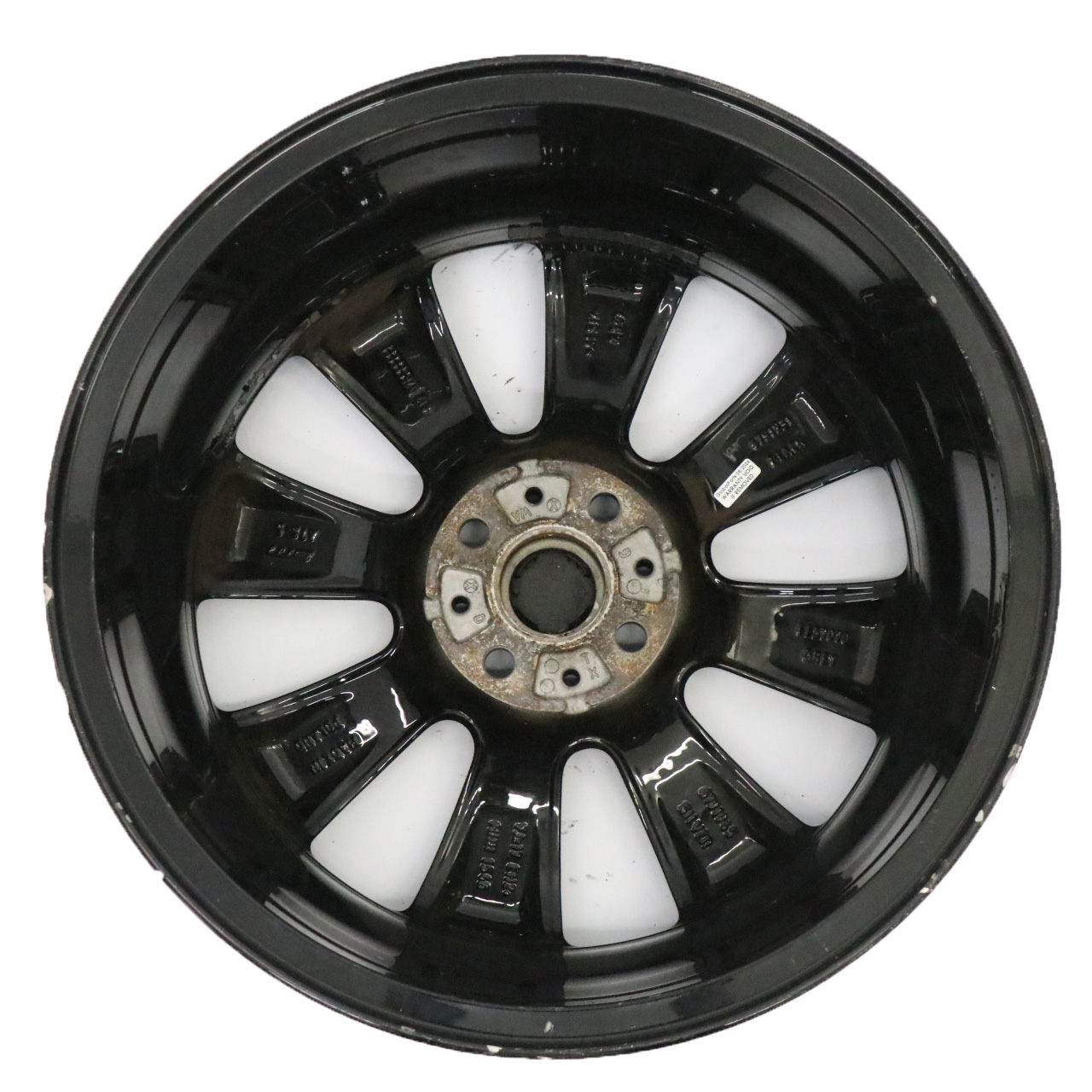 Mini Cooper R55 R56 R57 R58 Black Wheel Alloy Rim 17" 7J ET:48 Conical Spoke