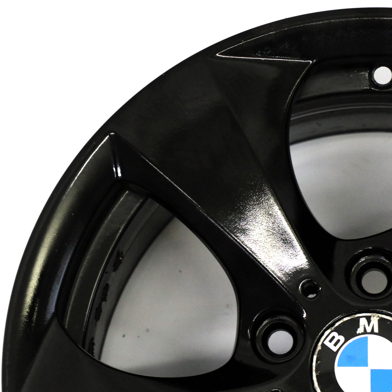 BMW E90 F30 Black Right Alloy Wheel Rim 16" Streamline 306 ET:31 7J 6795806