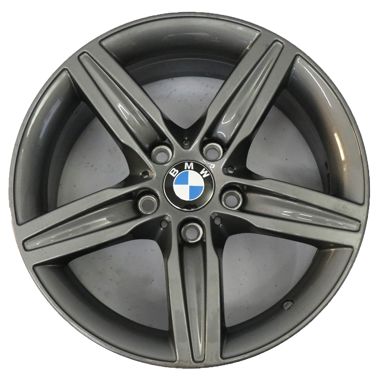 BMW F20 F21 F22 F23 Grey Alloy Wheel Rim 17" Star Spoke 379 ET:43 7,5J 6850151