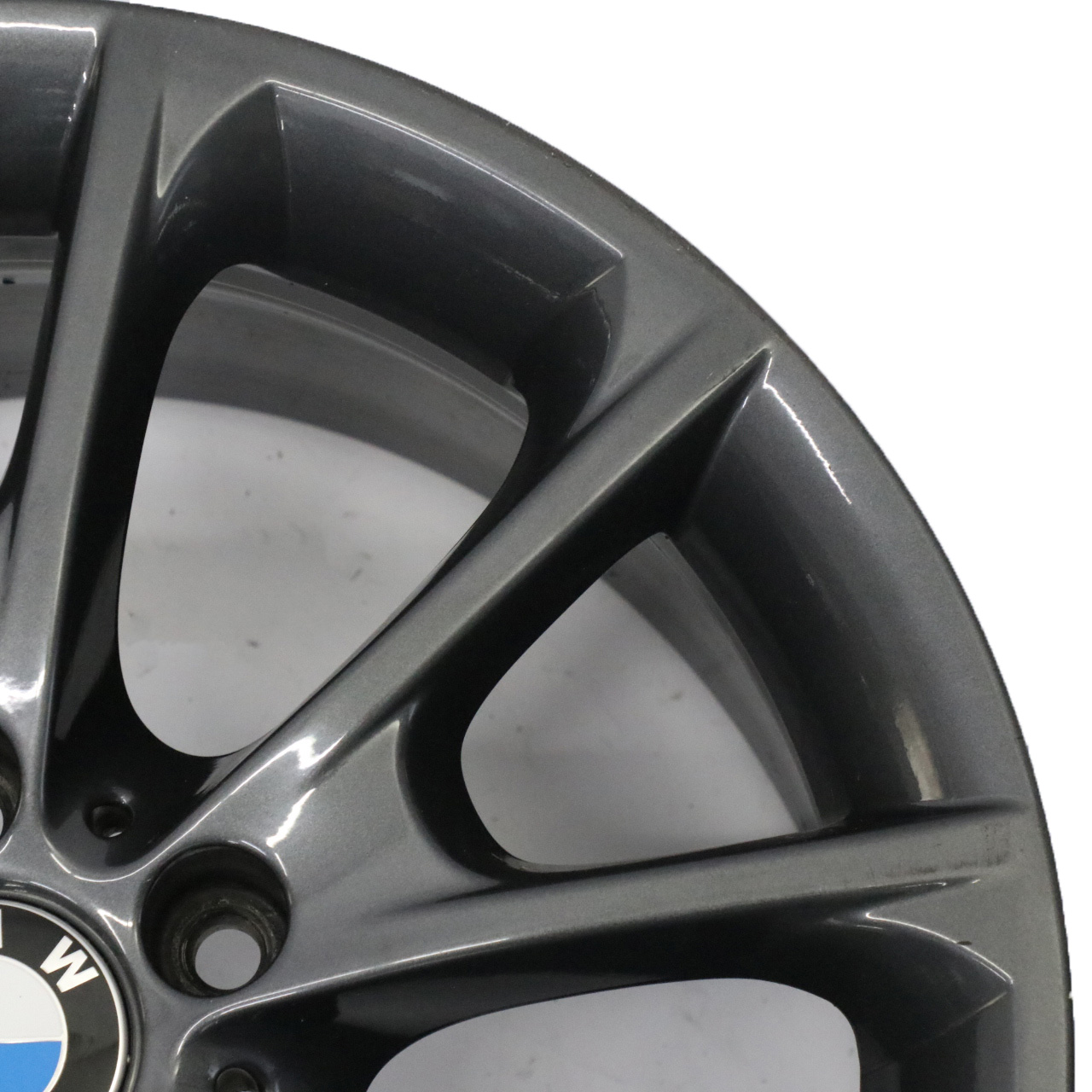 BMW F30 F32 LCI Orbitgrey Alloy Wheel 18" 8.5J ET:47 V-Spoke Styling 398 6874821