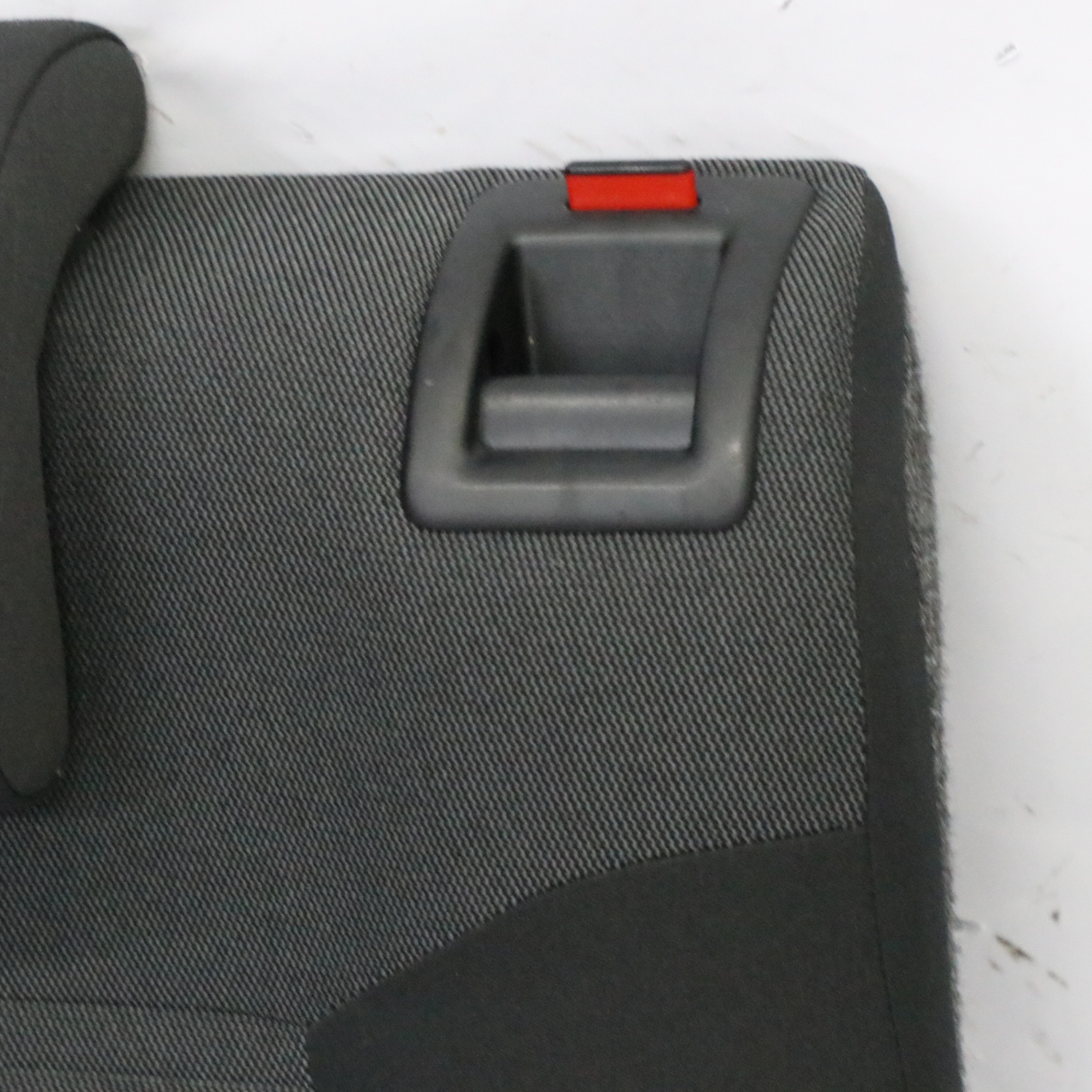 VW Polo 6R Seat Back Rest Rear Left N/S Cover Fabric Titan Black 6R0885805R