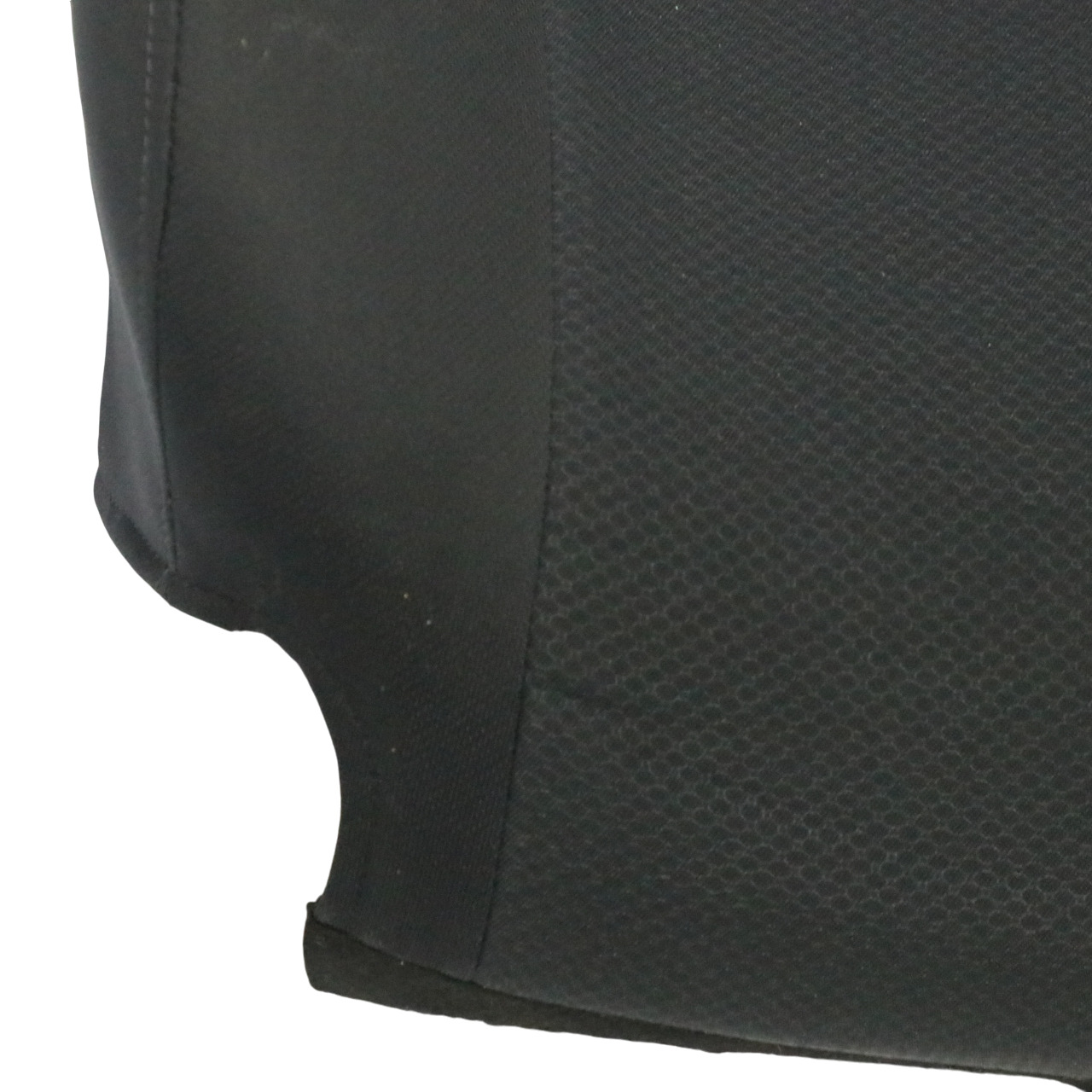 Mini Cooper R50 Front Left N/S Backrest Cloth Fabric Molette Panther Black