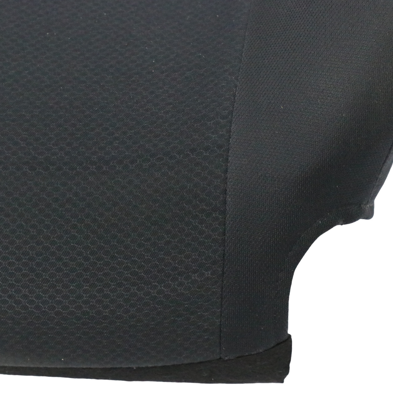 Mini Cooper R50 Front Left N/S Backrest Cloth Fabric Molette Panther Black