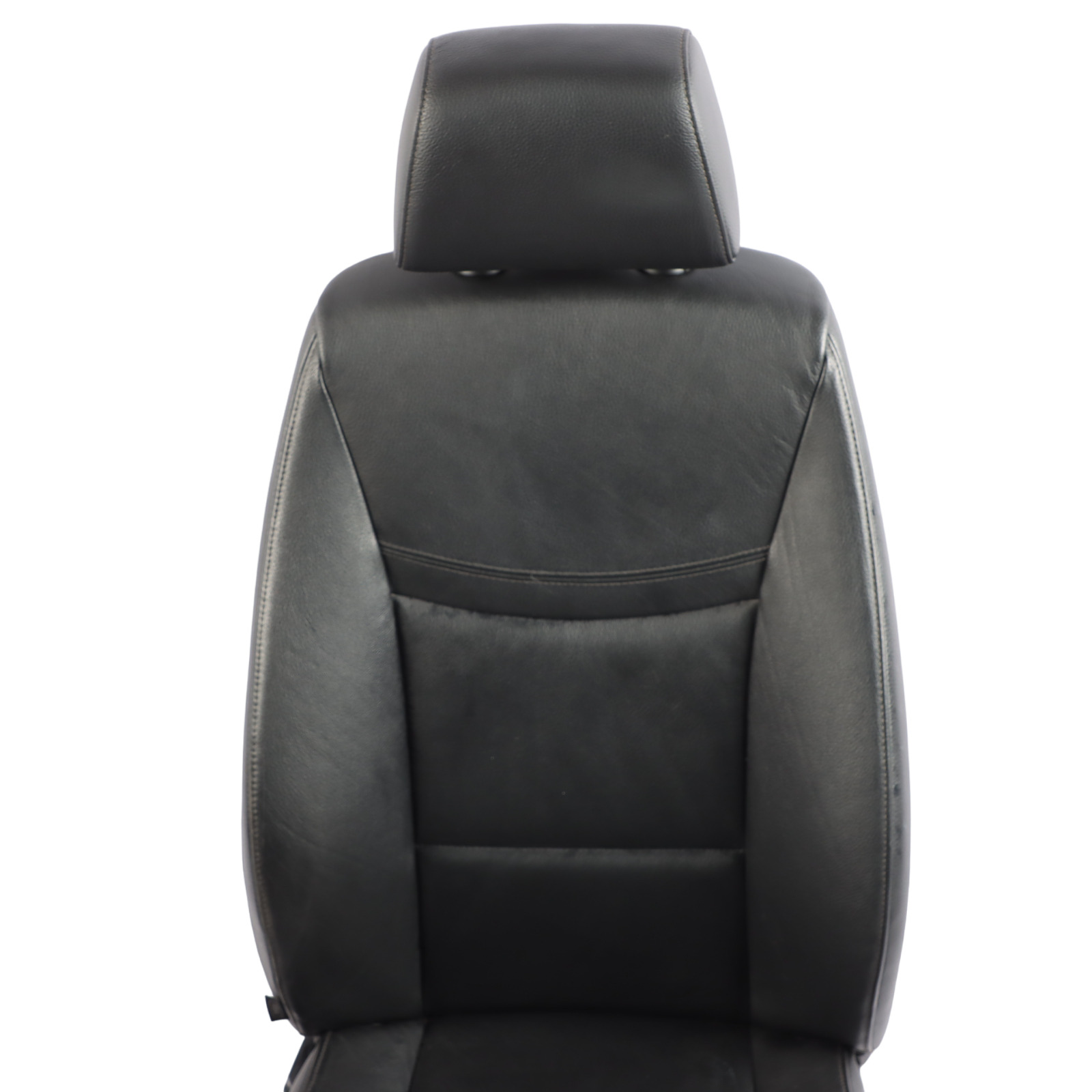 BMW E90 E91 LCI Heated Black Leather Interior Front Right Seat O/S