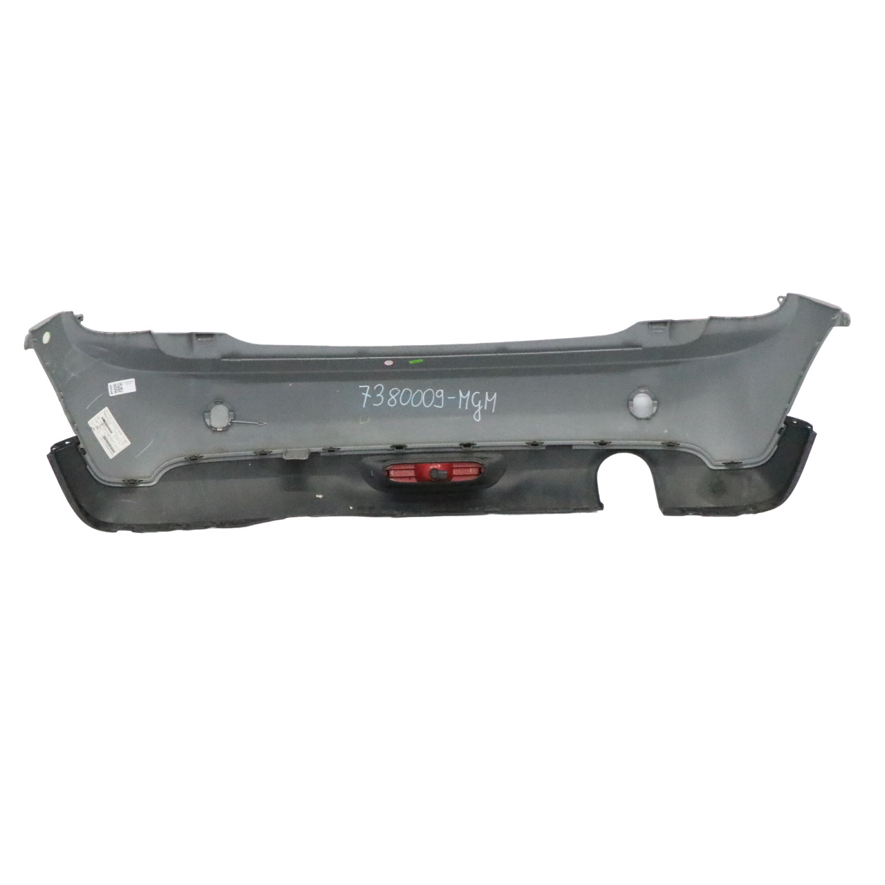 Mini F56 F57 Rear Bumper Complete Trim Panel Moonwalk Grey Metallic - B71