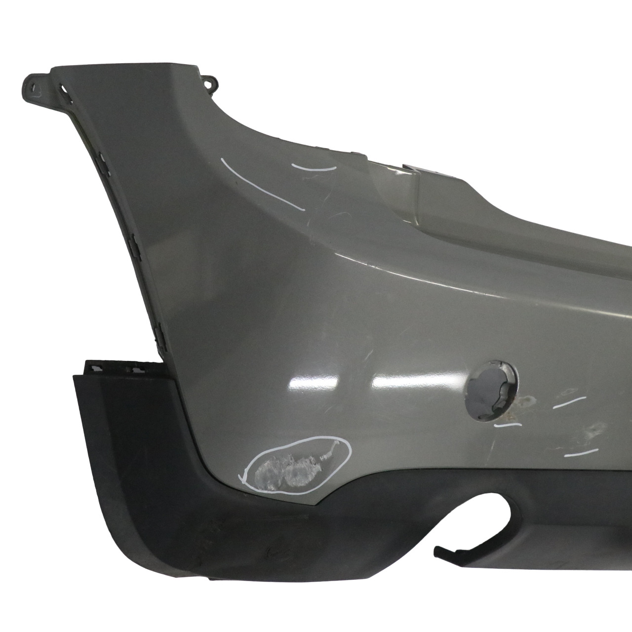 Mini F56 F57 Rear Bumper Complete Trim Panel Moonwalk Grey Metallic - B71