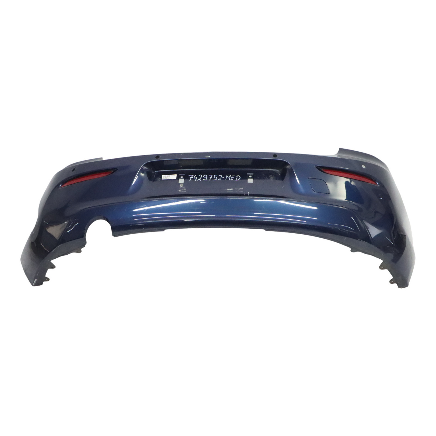 BMW F20 F21 LCI Bumper Rear Trim Panel Covering Mediterranean Blue - C10