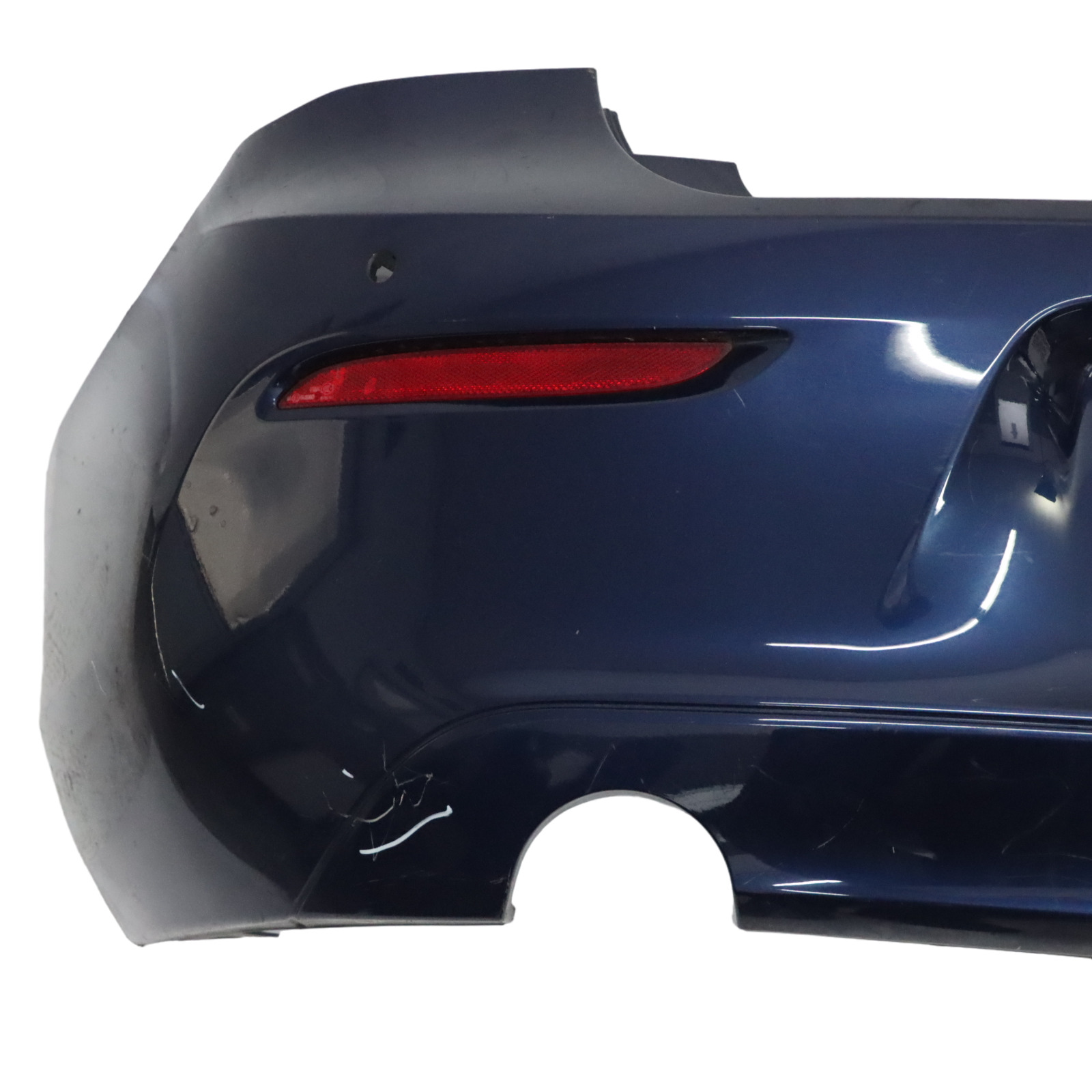 BMW F20 F21 LCI Bumper Rear Trim Panel Covering Mediterranean Blue - C10