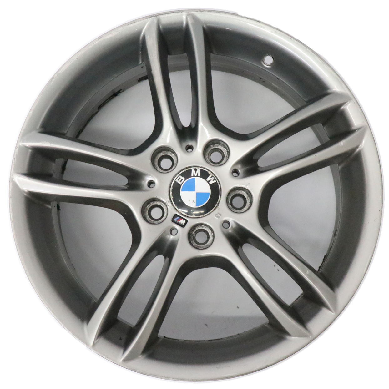 BMW E81 E87 Front Grey Alloy Wheel Rim 18" 7,5J M Double Spoke 261