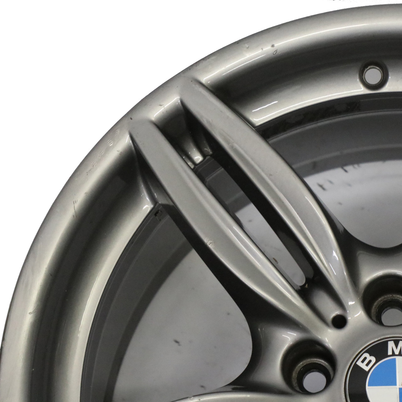 BMW F10 F11 F12 Front Alloy Wheel Rim 19" ET:33 8,5J M Double Spoke 351 7842652