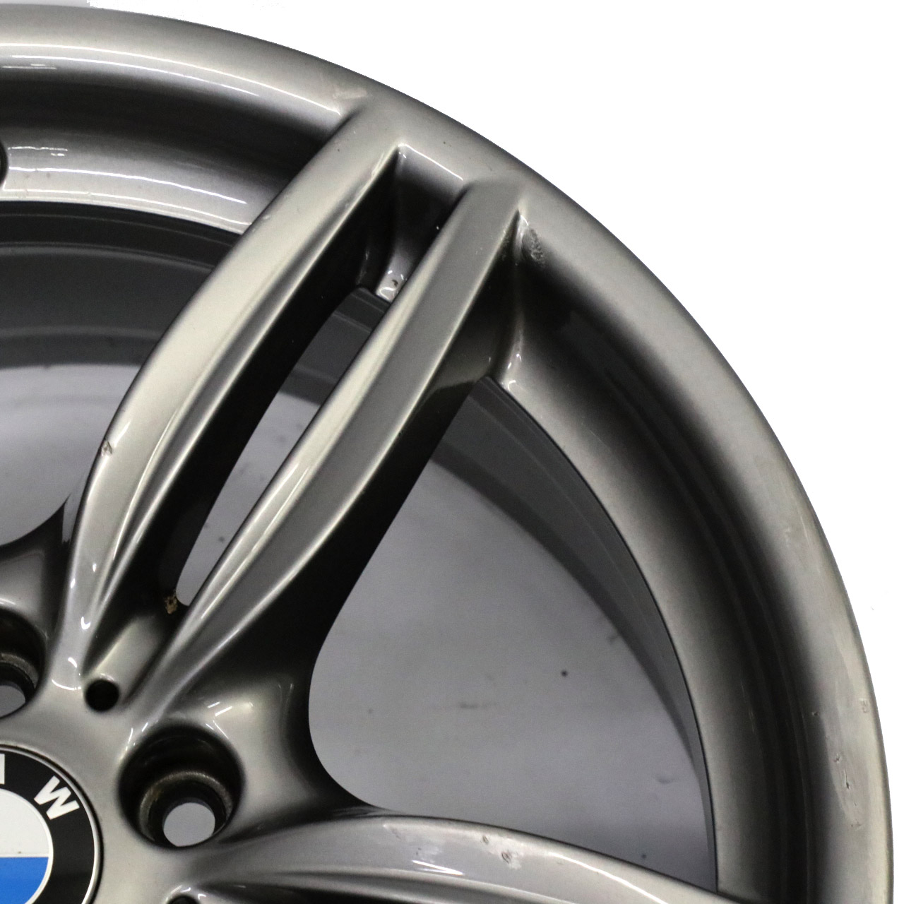 BMW F10 F11 F12 Front Alloy Wheel Rim 19" ET:33 8,5J M Double Spoke 351 7842652