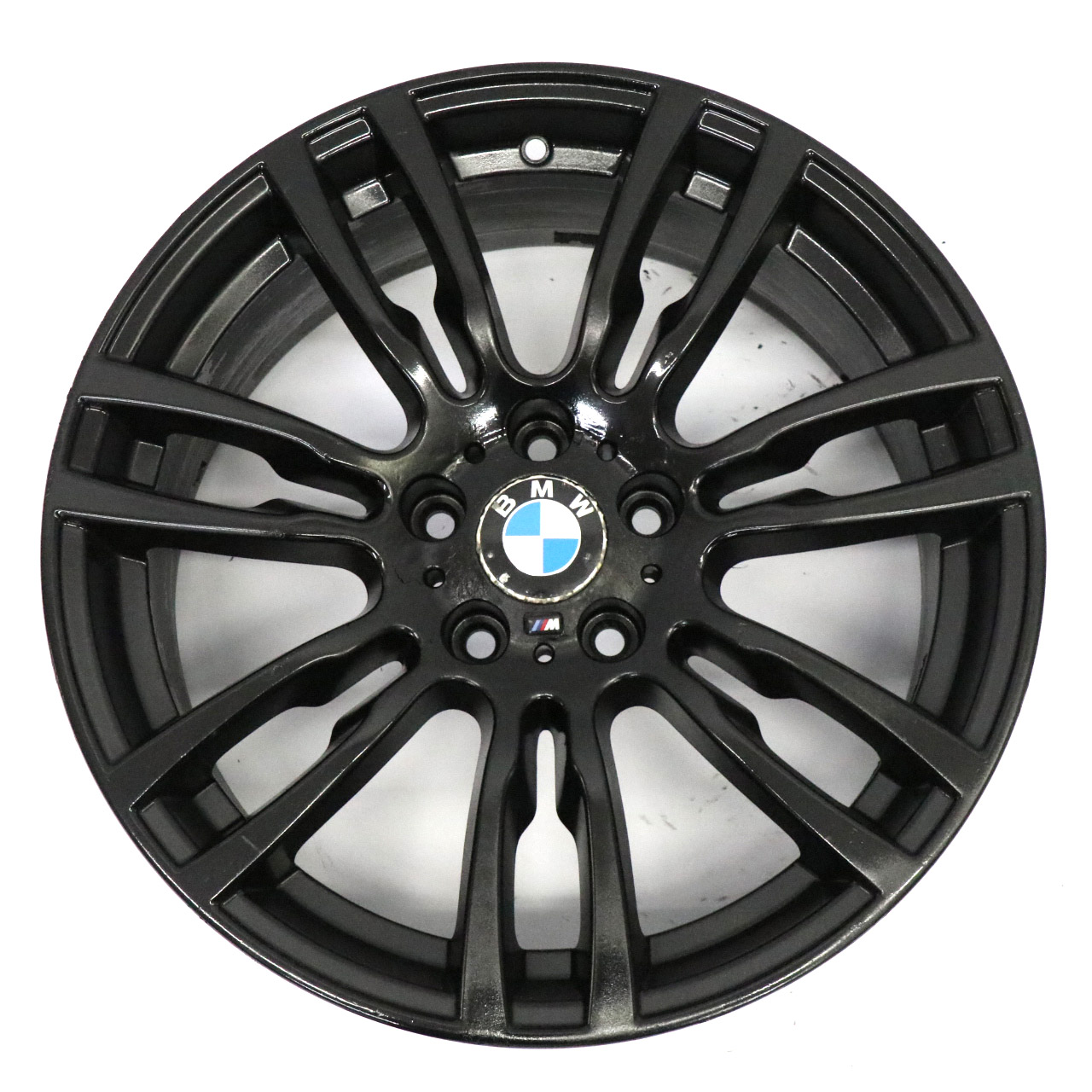 BMW F30 F31 F32 Black Alloy Wheel Rim 19" 8J ET:36 M Star Spoke 403 7845882