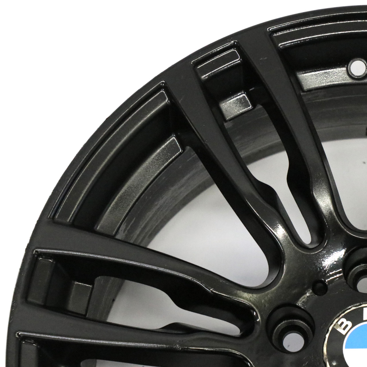 BMW F30 F31 F32 Black Alloy Wheel Rim 19" 8J ET:36 M Star Spoke 403 7845882