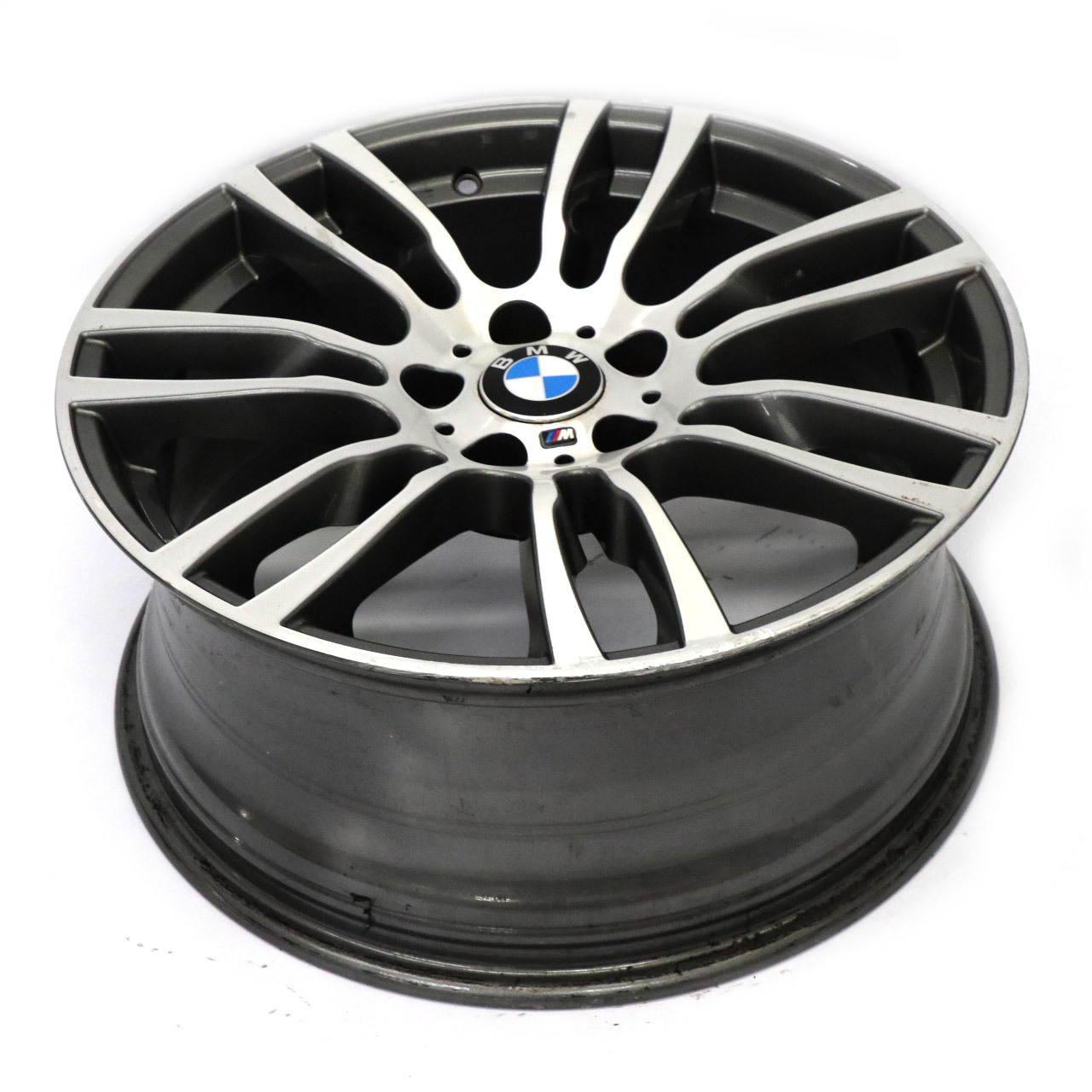 BMW F30 F31 Rear Silver Alloy Wheel Rim 19" ET:47 8,5J M Star Spoke 403 7845883