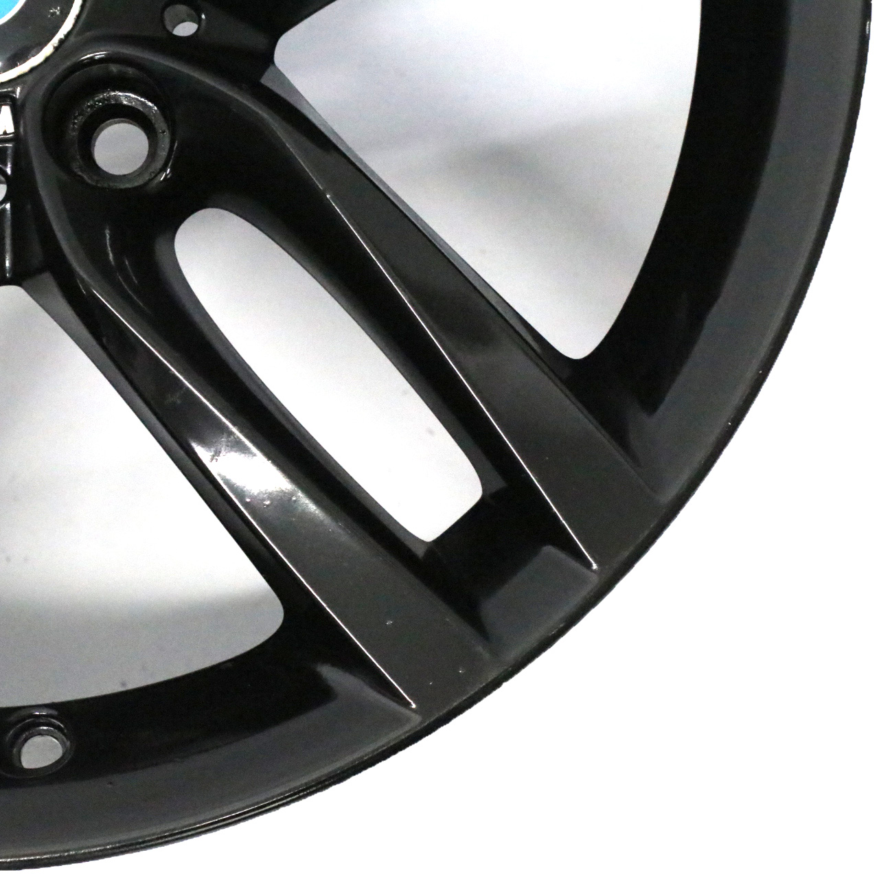 BMW F20 F21 Rear Black Alloy Wheel Rim 18" ET:52 8J M Double Spoke 461 7846785