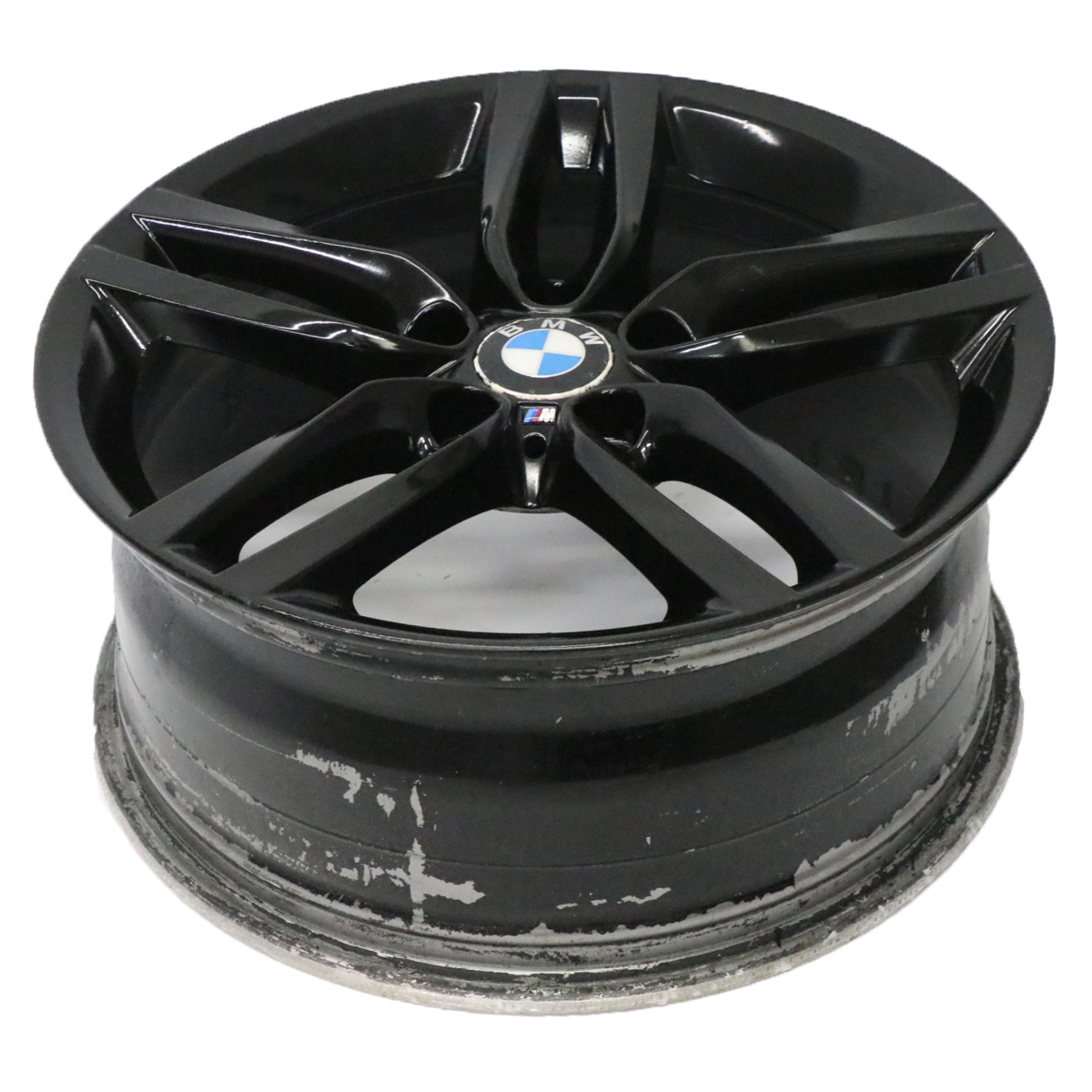 BMW F20 F21 Rear Black Alloy Wheel Rim 18" ET:52 8J M Double Spoke 461 7846785