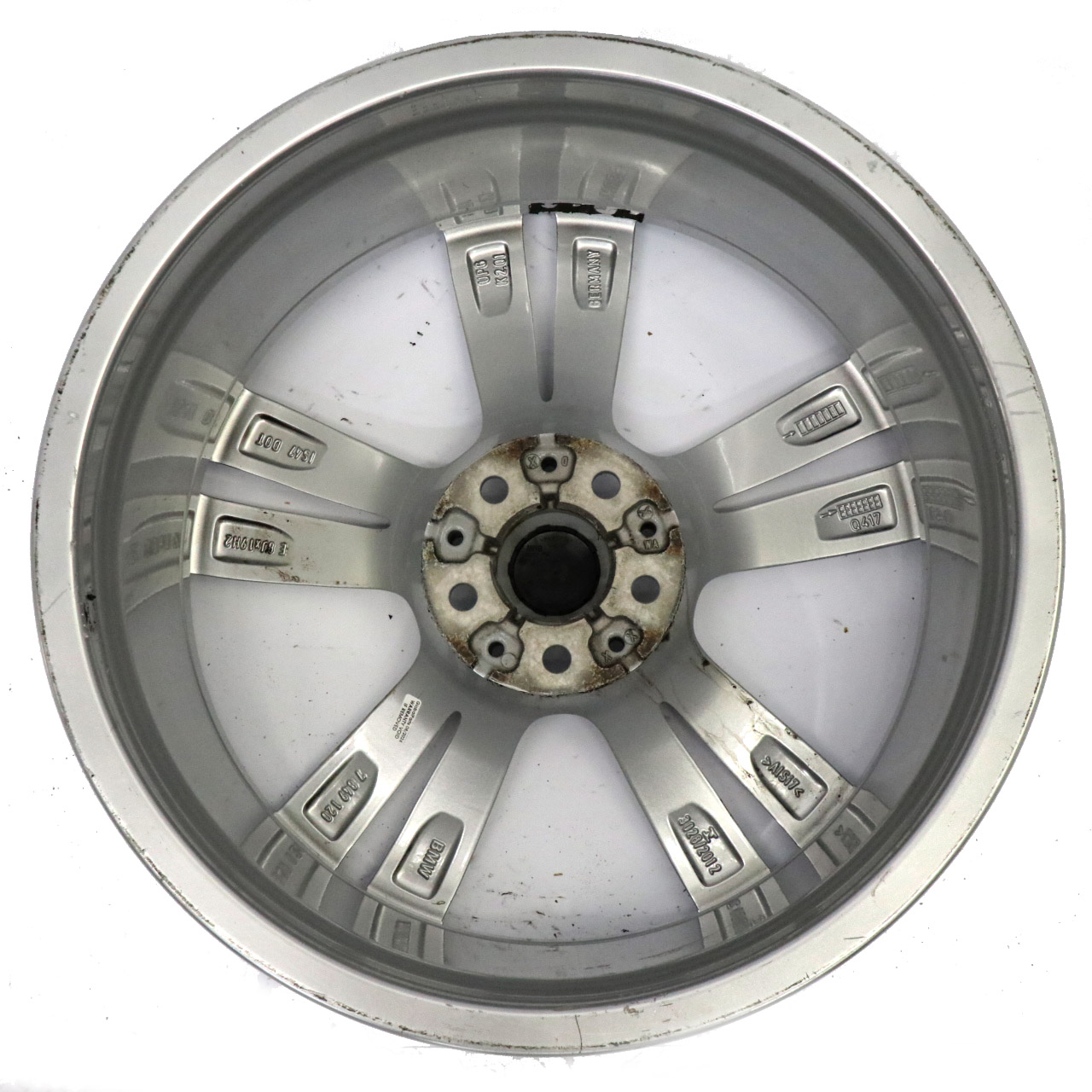 BMW F39 F48 Orbitgrey Wheel Alloy Rim 19" 8J ET:47 M Double Spoke 572 7849120