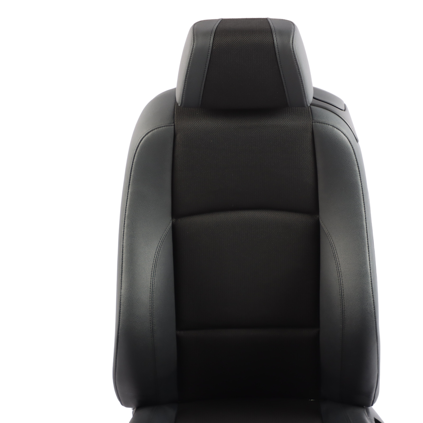 Front Seat BMW E81 E82 M Sport Left N/S Side Black Cloth / Imitation Leather