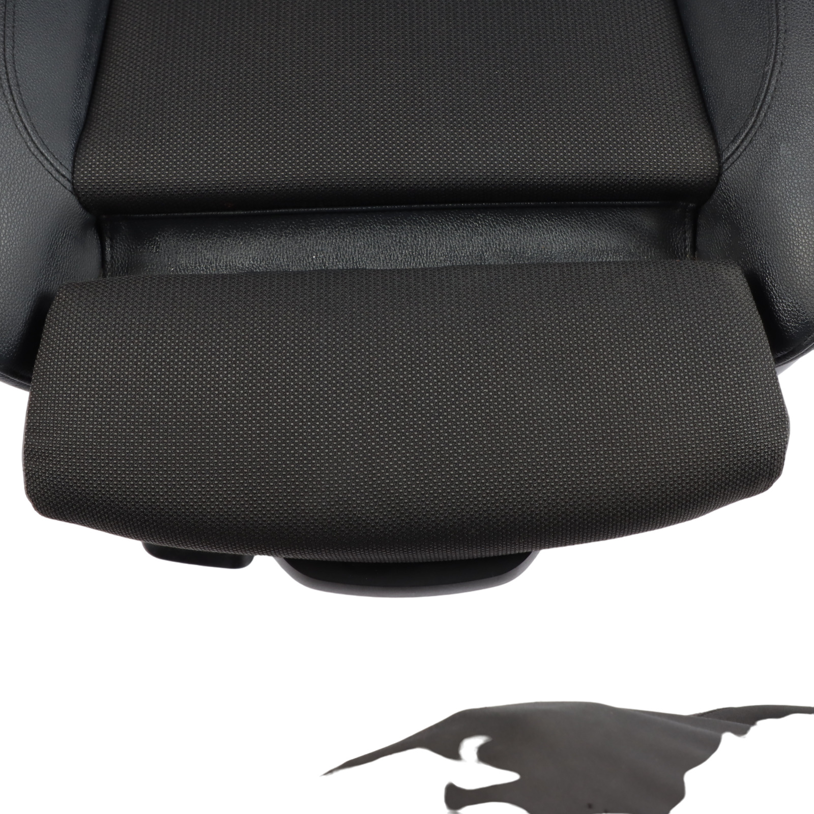 Front Seat BMW E81 E82 M Sport Left N/S Side Black Cloth / Imitation Leather