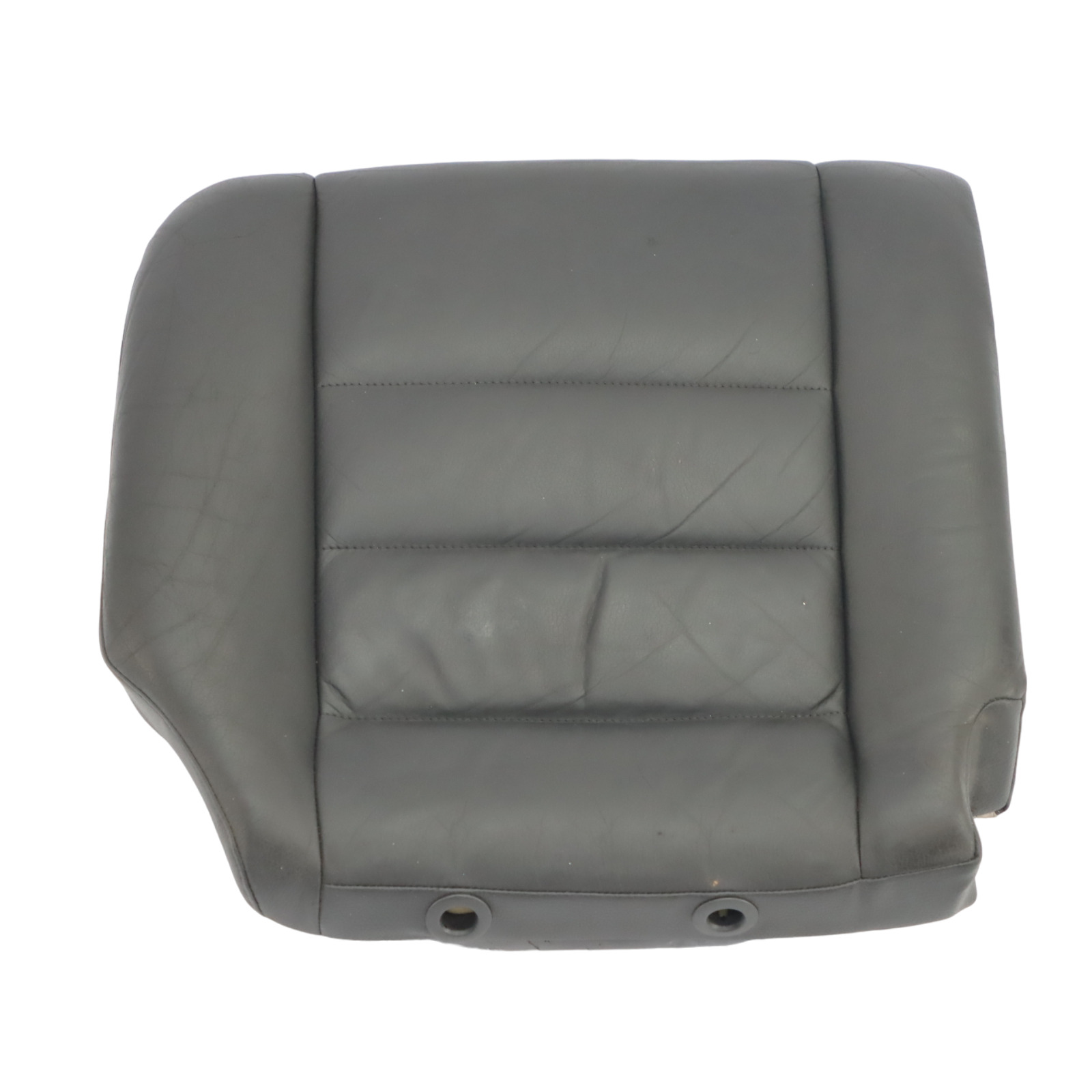 Rear Seat Cover Volkswagen VW Touareg Left N/S Seat Covering Black Leather