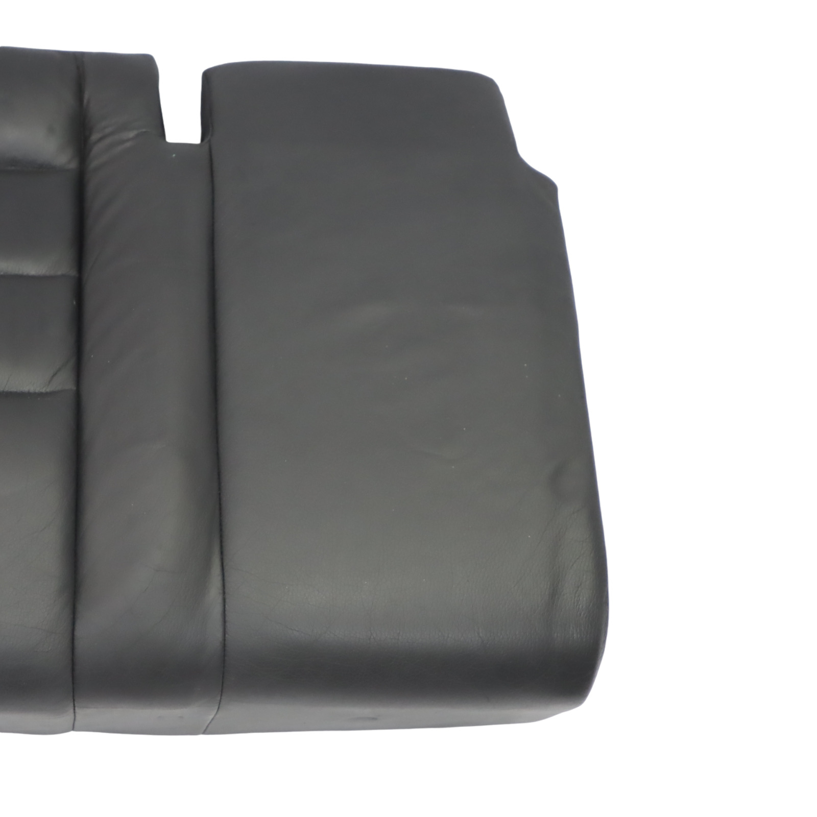 Rear Seat Cover Volkswagen VW Touareg Right O/S Seat Covering Black Leather