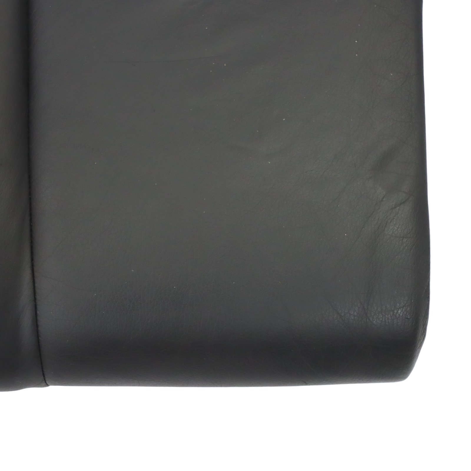 Rear Seat Cover Volkswagen VW Touareg Right O/S Seat Covering Black Leather