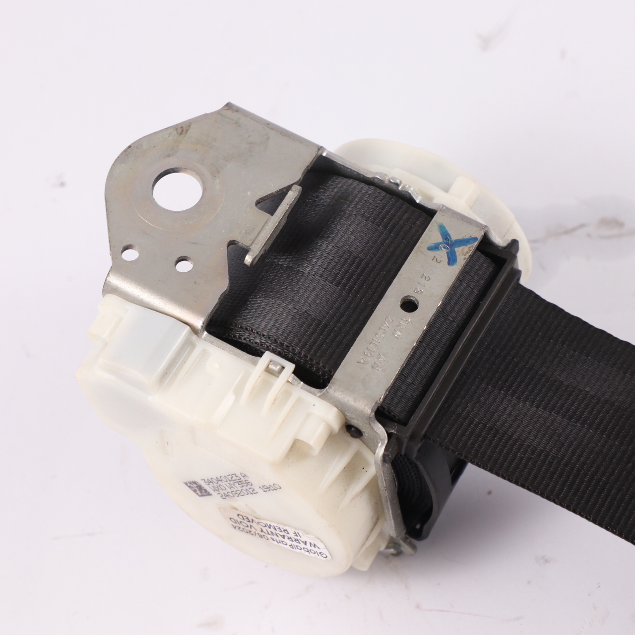 VW Volkswagen Caddy Maxi Rear Upper Left N/S Seat Safety Belt 7N0857737DE