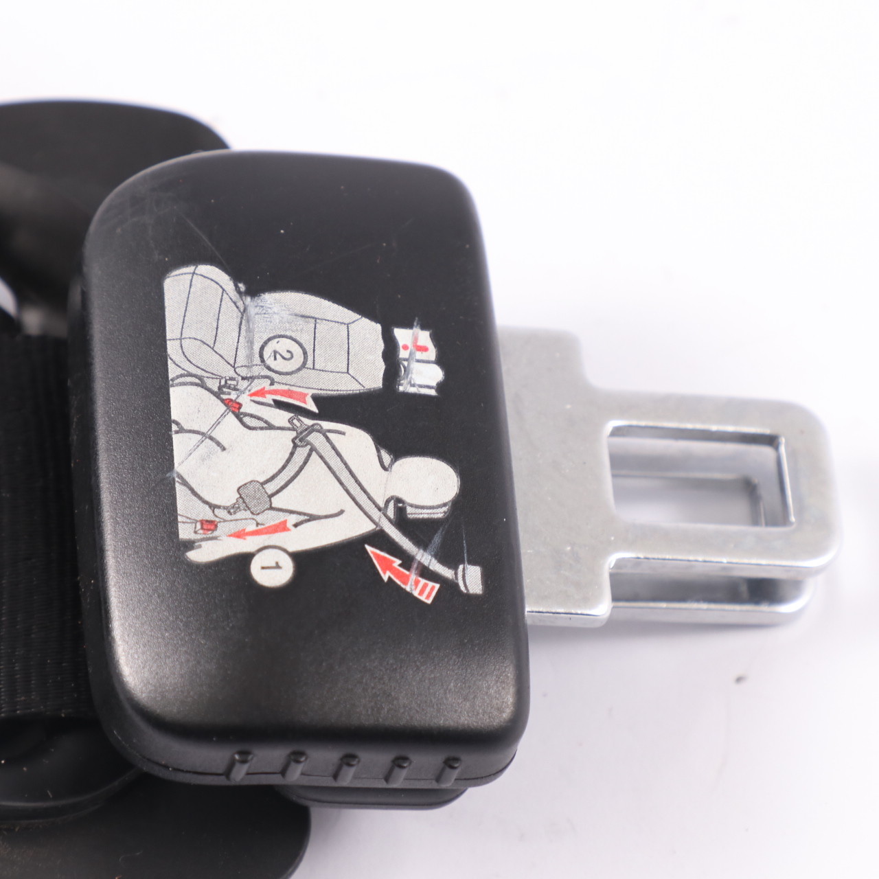 Volkswagen VW Sharan 7N Rear Seat Belt Left N/S 3rd Row Seatbelt 7N0857811