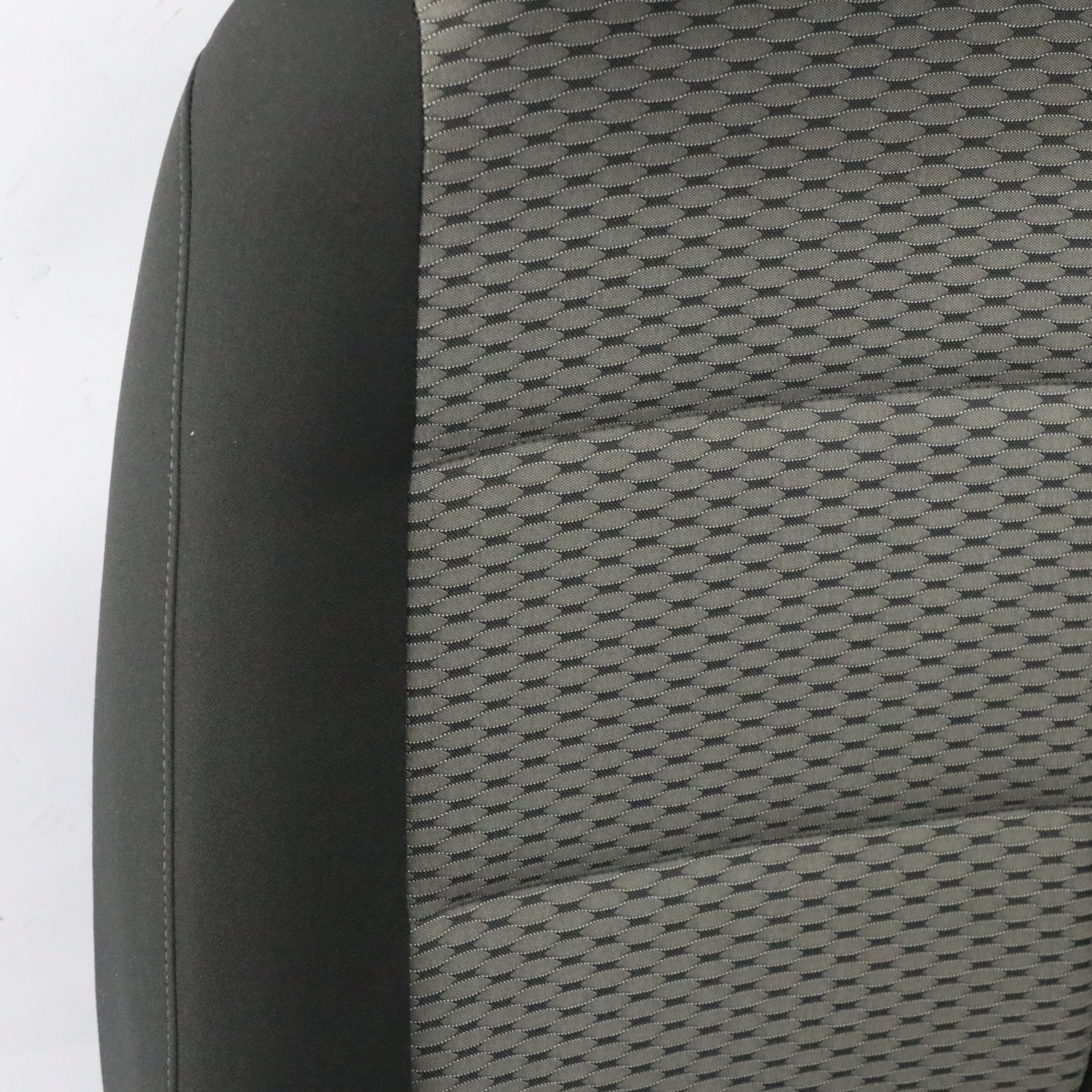 VW Volkswagen Sharan 7N Front Seat Left N/S Interior Cloth Fabric Black Grey