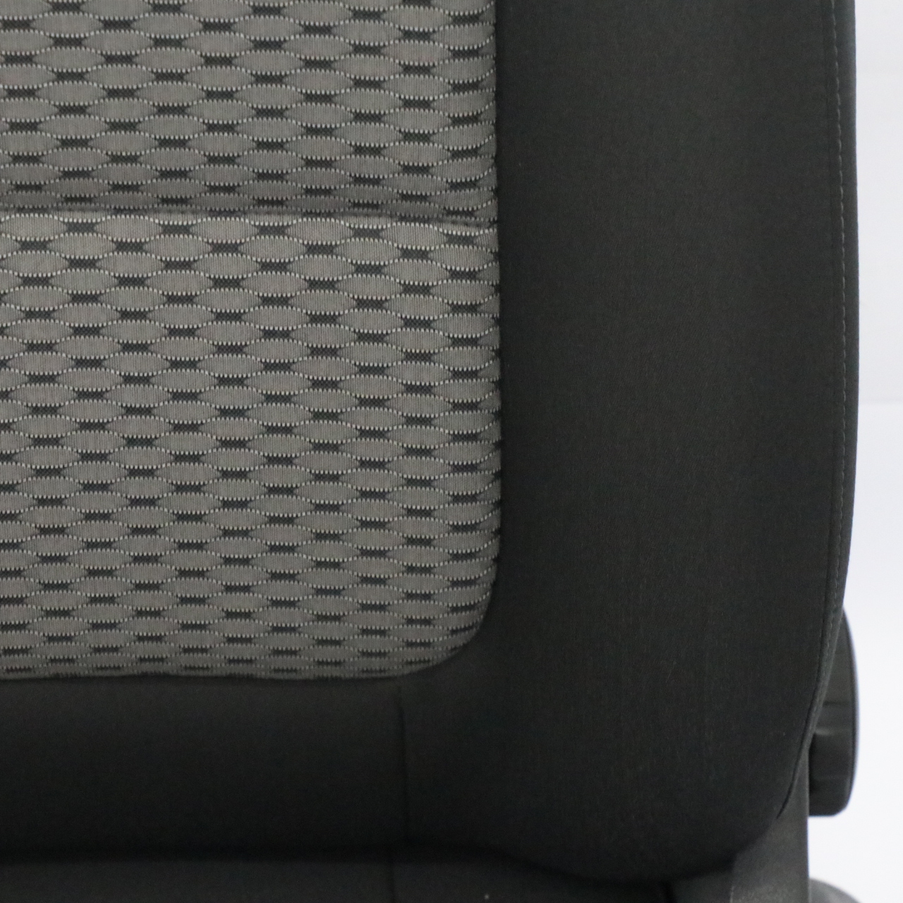 VW Volkswagen Sharan 7N Front Seat Left N/S Interior Cloth Fabric Black Grey