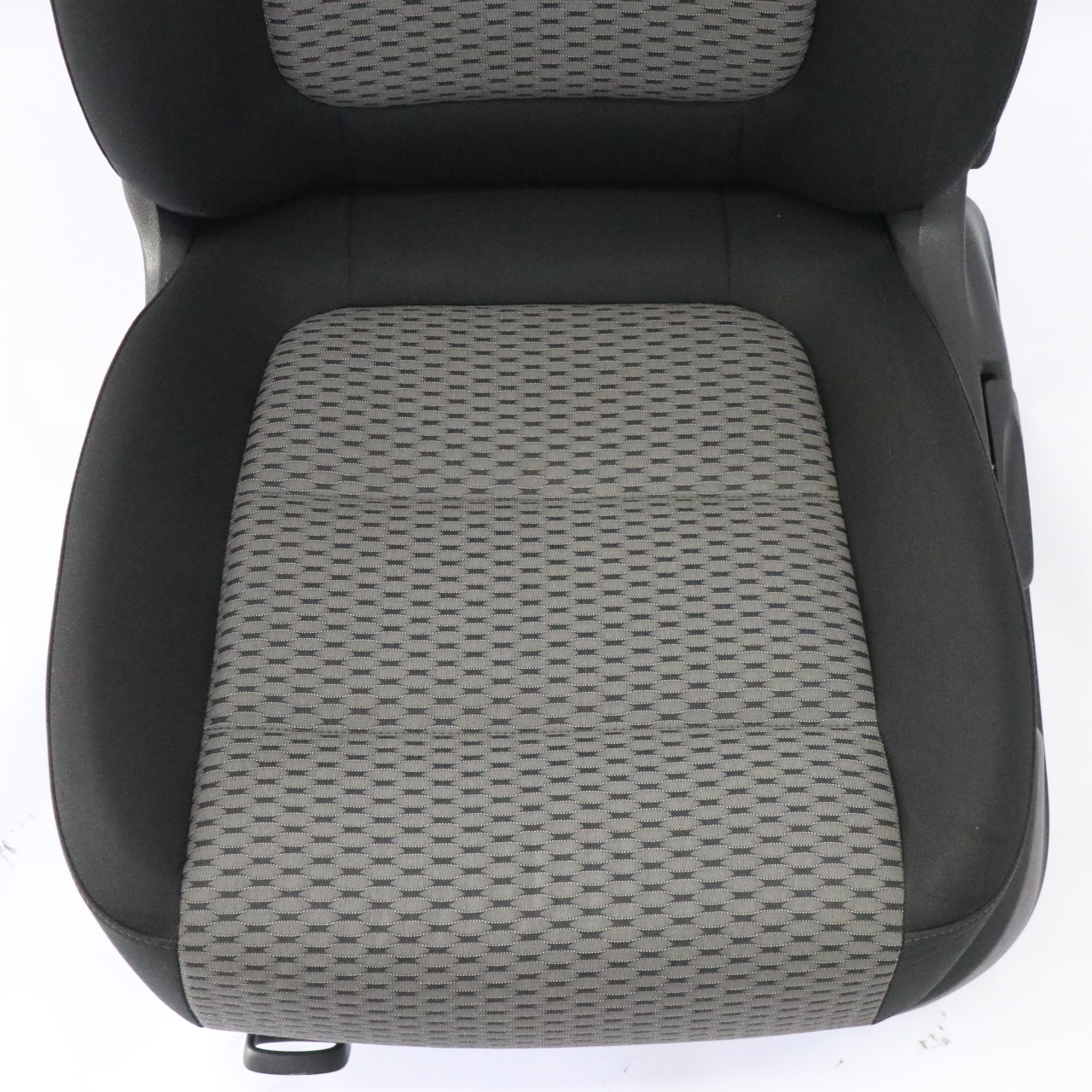 VW Volkswagen Sharan 7N Front Seat Left N/S Interior Cloth Fabric Black Grey