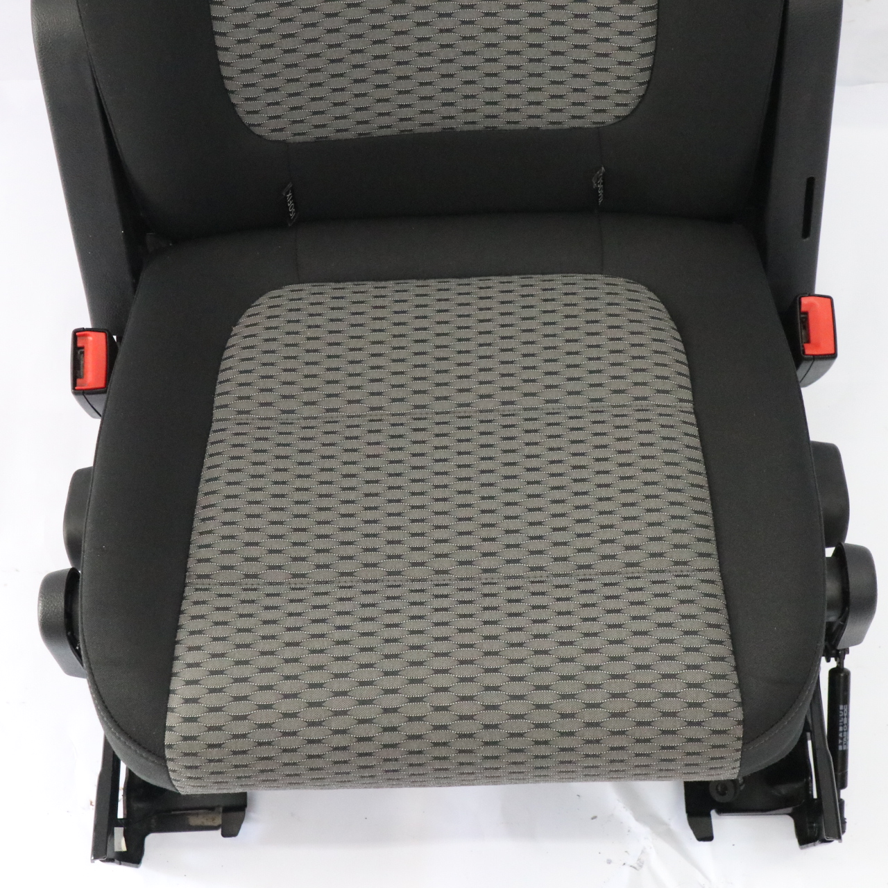 VW Volkswagen Sharan 7N Rear Seat Right O/S Interior Cloth Fabric Black Grey