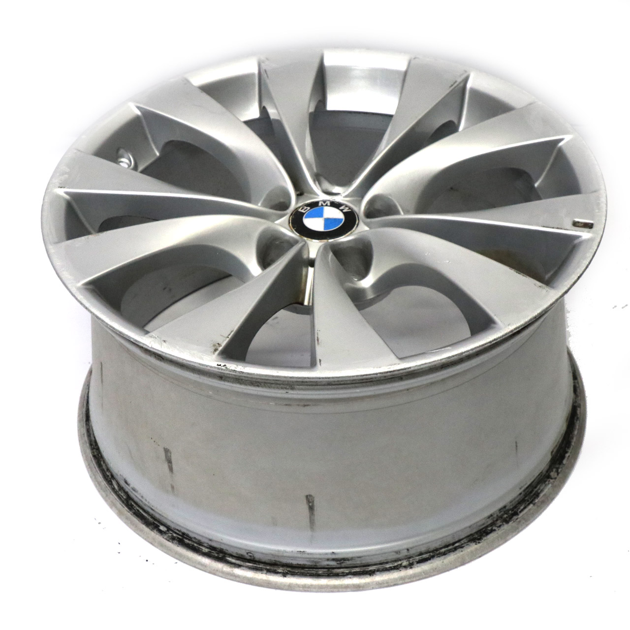 BMW X5 E70 Silver Front Wheel Alloy Rim 20" M V-spoke 227 10J ET:40 8037349