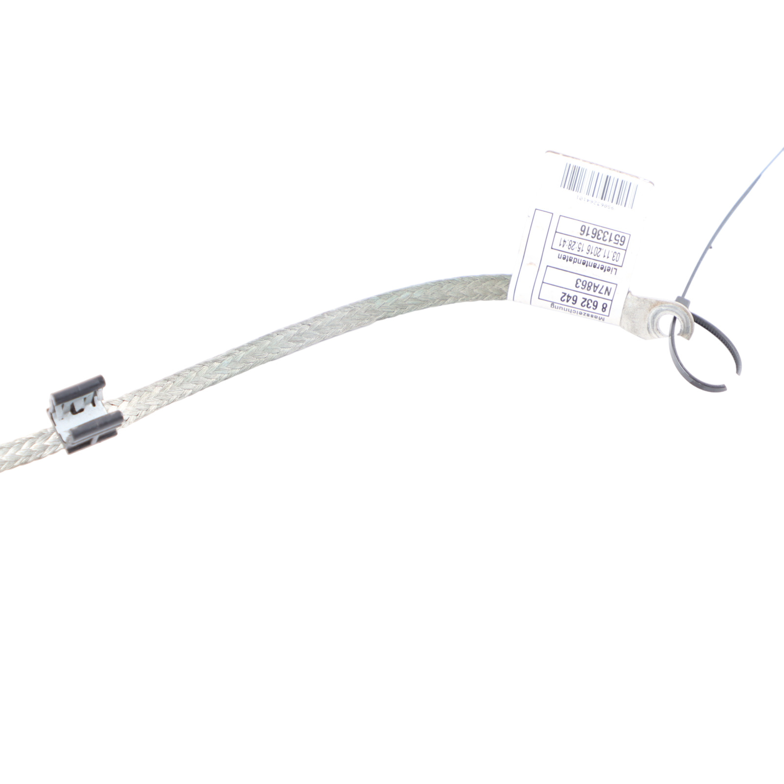 Earth Ground Cable BMW X5 F15 40eX Line Strap Battery Lead Electrical 8632641