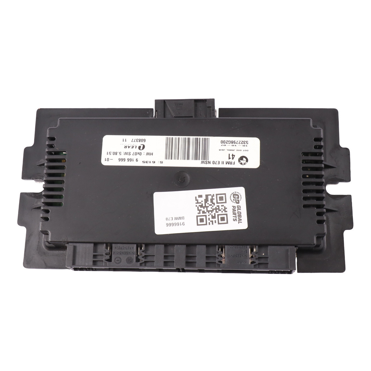 BMW X5 E70 Footwell Light Module Control Unit ECU FRM II AHL Lear 9166666