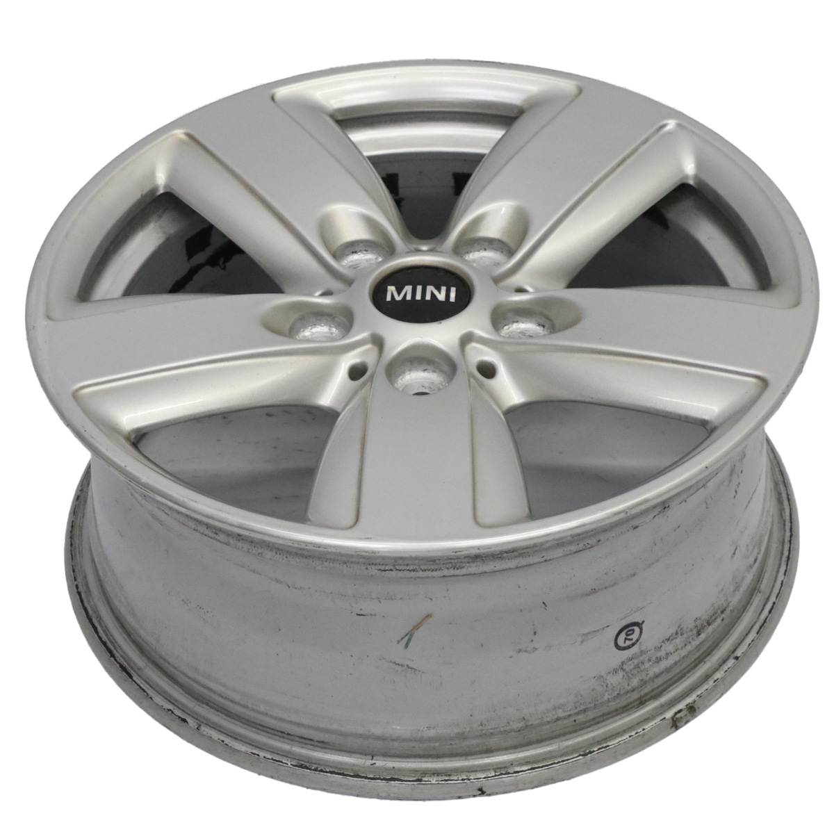 Mini R60 R61 Silver Wheel Alloy Rim 16" 6,5J ET:46 5 Star Air Spoke 140 9811729